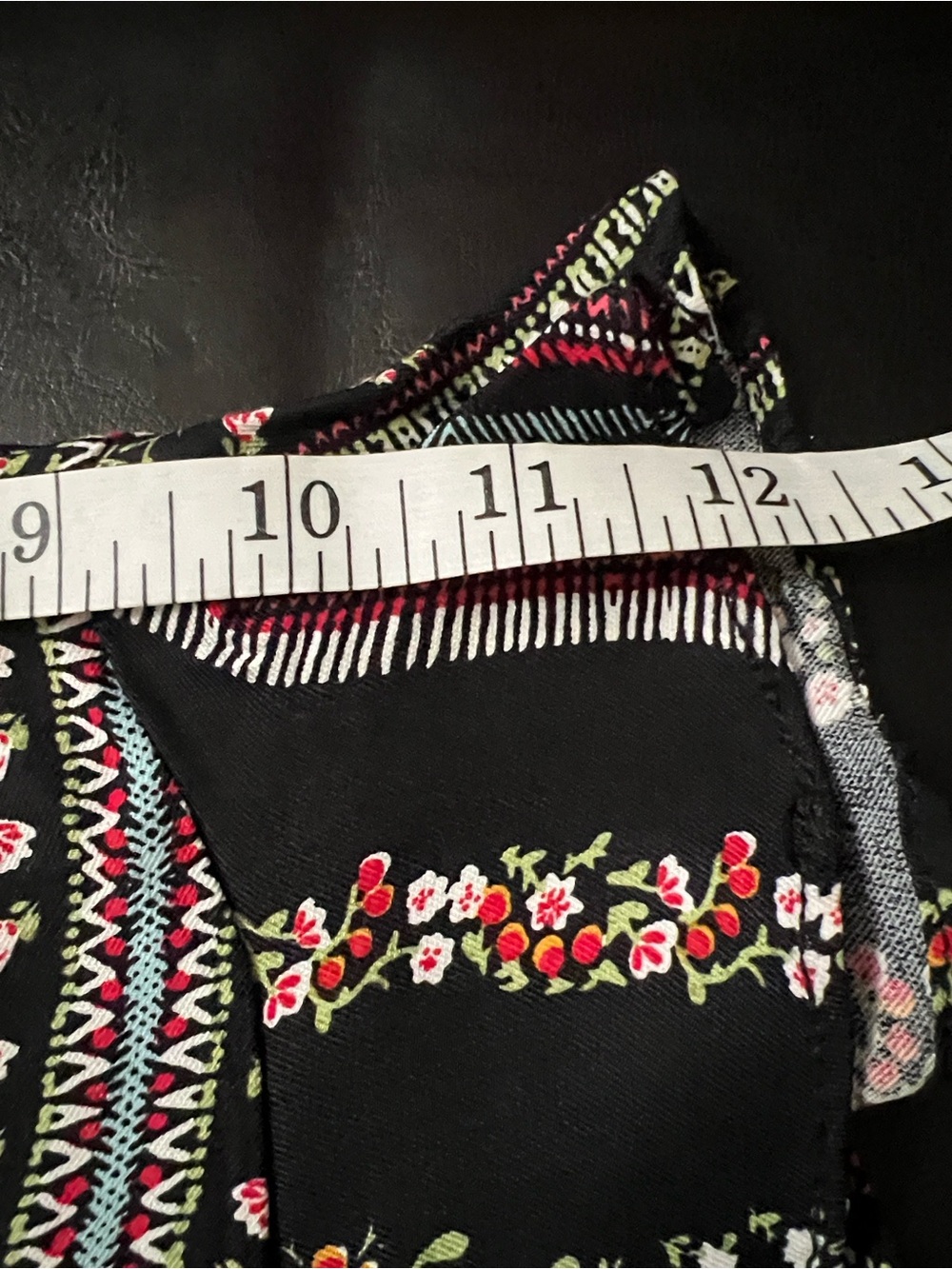 Floral Patterned Ruffle Shorts - Picture 7 of 7